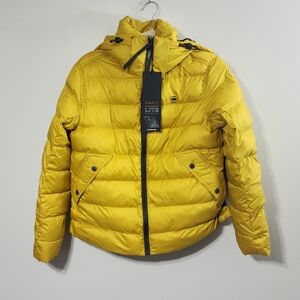 New G-Star Raw Whistler Padded Hooded Down Puffer Jacket XS